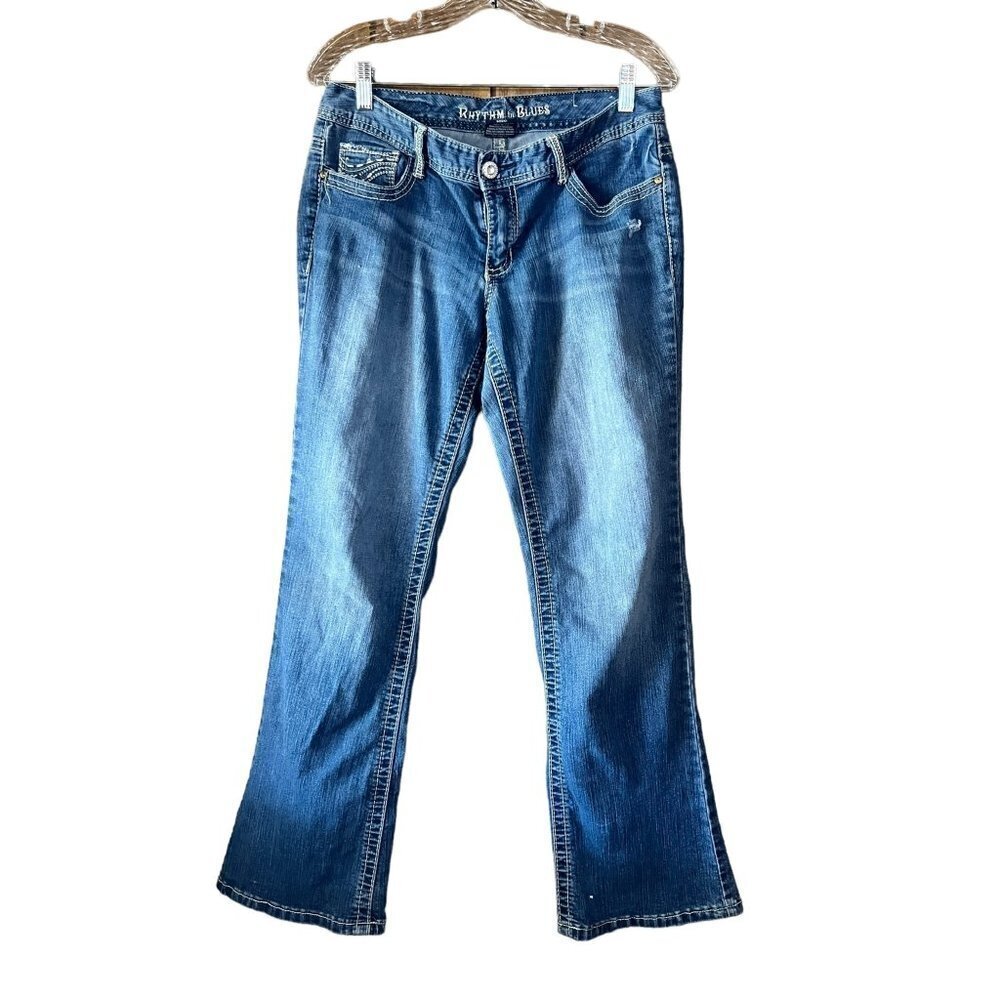 Rhythm in Blues Women's Light Weight Blue Denim Jeans